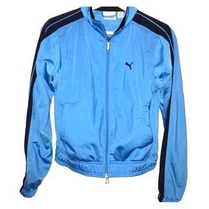 Puma blue sports jacket